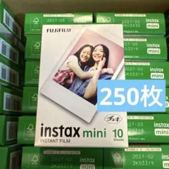 FUJIFILM intax mini チェキフィルム 250枚 インスタント