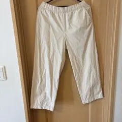 UNIQLO ワイドパンツ　綿100% L