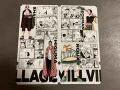 【本日まで】ワンピース チケットライクコレクション シャンクス ベックマン 2枚