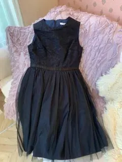 【新品タグ付】Candelaブラックノースリーブワンピース