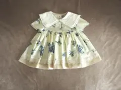 [핸드메이드] 블루 콰르텟 드레스 80cm