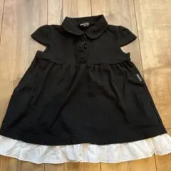 COMME CA ISM 黒ワンピース 90cm