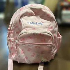 Hello Kitty ピンク リボン柄 リュックのサムネイル