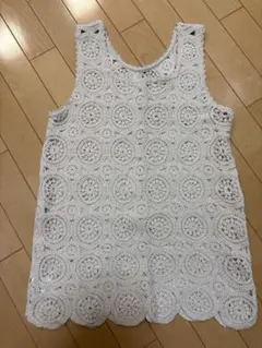 新品　かぎ針　もチープタンクトップ　ディスコートのサムネイル