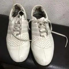 アディダスゴルフシューズ　本革仕様 27.0　 おまけ付