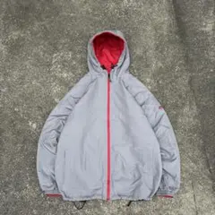 90s PIKO ダウンジャケット 中綿 キルティング リバーシブル Y2K