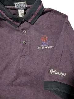 90s Java WorkShop Sunsoft ポロシャツ L 企業 米国製のサムネイル