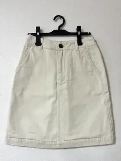 ローリーズファーム　LOWRYS FARM アイボリー ミニスカート フリー