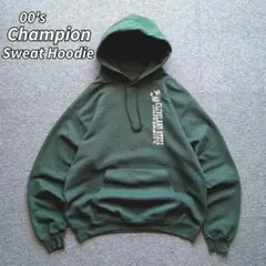 00s チャンピオン スウェット フーディー カレッジ パーカー 古着 L