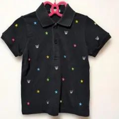 ダブルビー　ポロシャツ　ブラック　100㎝　ミキハウス　Tシャツ