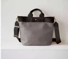 リプルネオレザー2wayA4トートバッグ　チャコールグレーのサムネイル