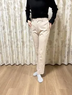 BEAUTY & YOUTH ベージュ スラックス・パンツ　Sサイズ【美品】