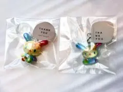高品質 サンリオ ウサハナちゃん ぷっくりったい オーロラ立体 めじるしチャームのサムネイル