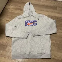 海外モデル NIKE NYC パーカー XL グレー