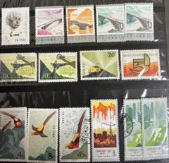 中国　使用済切手 コレクション