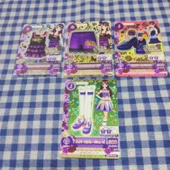 アイカツカード 紫吹蘭 スパイシーアゲハ ハイパープルパレード