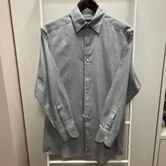 Ermenegildo Zegna カシミヤ混　グレー長袖ドレスシャツ 2025年最新】Ermenegildo Zegna メンズ シャツの人気アイテム - メルカリ