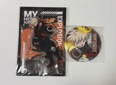 僕のヒーローアカデミア　爆豪勝己　アクリルスタンド　缶バッジ