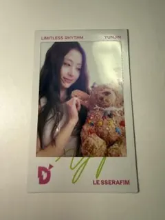 le sserafim dicon ポップアップ　チェキ　トレカ　ユンジン