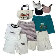 【人気ブランド多数】レディース ゴルフウェア＆小物 豪華13点セット T13