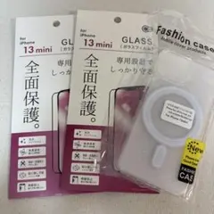 iPhone 13 mini ガラスフィルム & ケースセット