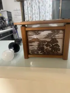 昭和レトロ 和風 ペンダントライト 蛍光灯器具 スクエア 四角型 天井 