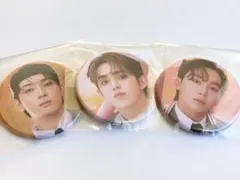 SEVENTEEN 缶バッジ 3個セット エスクプス / ウォヌ / スングァン
