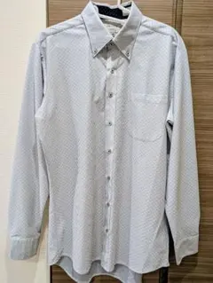 ORIHICA ノンアイロン チェック柄シャツ ライトブルー 新品未使用