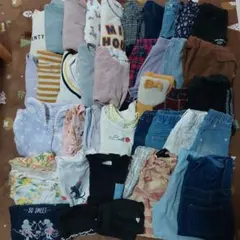 女の子服まとめ売り 120cm オールシーズン46点