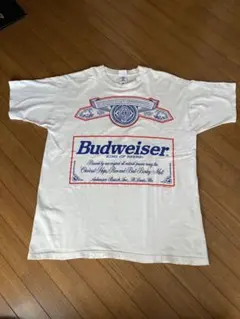 90s Budweiser Tシャツ 1992 USA製 ホワイト バドワイザー - メルカリ