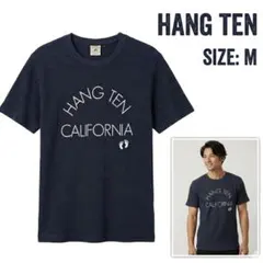 ハンテン HANG TEN ワッフル Tシャツ M 紺 ネイビー 半袖のサムネイル