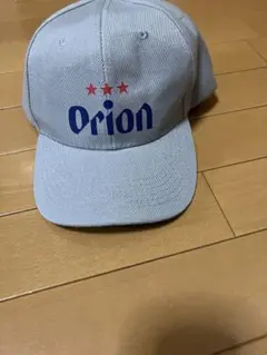 【美品】　Orion ロゴ キャップ グレー　オリオンビール　帽子