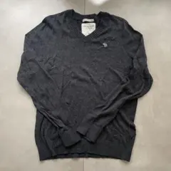 Abercrombie & Fitch カシミアブレンド Vネックセーター M