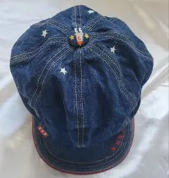 Tinkerbell デニムキャップ 星柄刺繍54cmのサムネイル