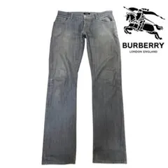2026年最新】BURBERRY デニムカラー：ブラック メンズ ブーツカット