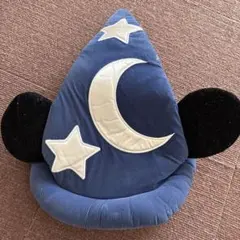 ミッキーマウス 魔法使い帽子 クッション