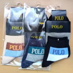 Polo アンクルソックス 3足セット