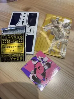 スシロー　ジョジョ　コラボ限定　トラベルステッカー DIOセット