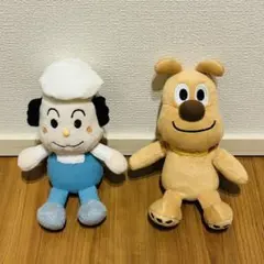 アンパンマン　プリちぃビーンズ　バタコさん　チーズ　ぬいぐるみ　2点セットのサムネイル