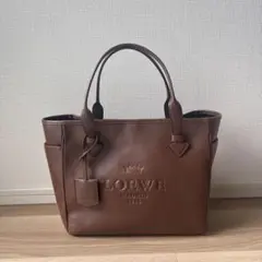 LOEWE ロエベ トートバッグ ブラウン ヘリテージ