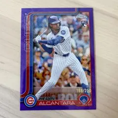 TOPPS CHROME LOGOFRACTOR KEVIN ALCANTARA