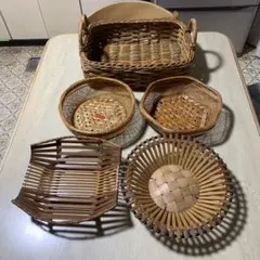 カゴ　バスケット　おまとめ　インテリア　小物入れ