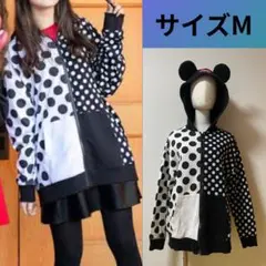 TOKYO ディズニー限定 ベリーベリーミニーパーカー ドット柄パーカー　M