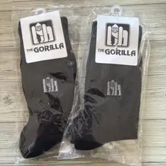 THE GORILLA GS-210 ソックス BK 25-27cm 2足セット