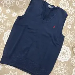 Polo by Ralph Lauren ネイビー ベスト 170