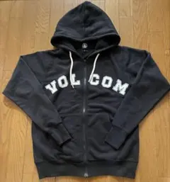 VOLCOM ジップアップパーカー ブラック Mサイズのサムネイル