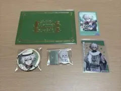 叢雲カゲツ ポストカード 缶バッジ アクリルスタンド カード 5点セット