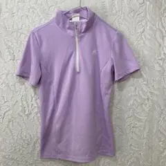 V2183 le coq sportif 半袖シャツ パープルL