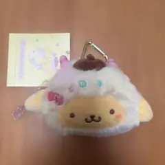 ポムポムプリン　ミニポーチカラフルポップモンスター　サンリオ