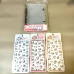 【正規品3枚】きゅるるぷくぷくキャンディシール 3枚 LLサイズシール手帳セット